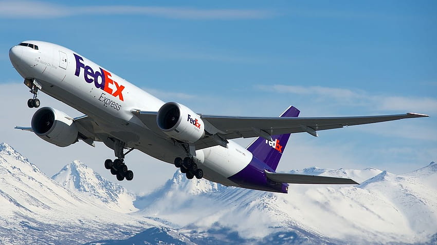 FedEx Boeing 777F HD wallpaper