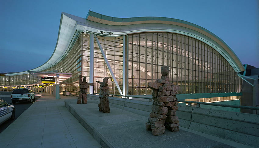 SOM. Aéroport international Pearson de Toronto – Aérogare 1 Fond d'écran HD