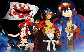 Gurren Lagann Wallpaper - Tengen Toppa Gurren Lagann Wallpaper (38302317) -  Fanpop