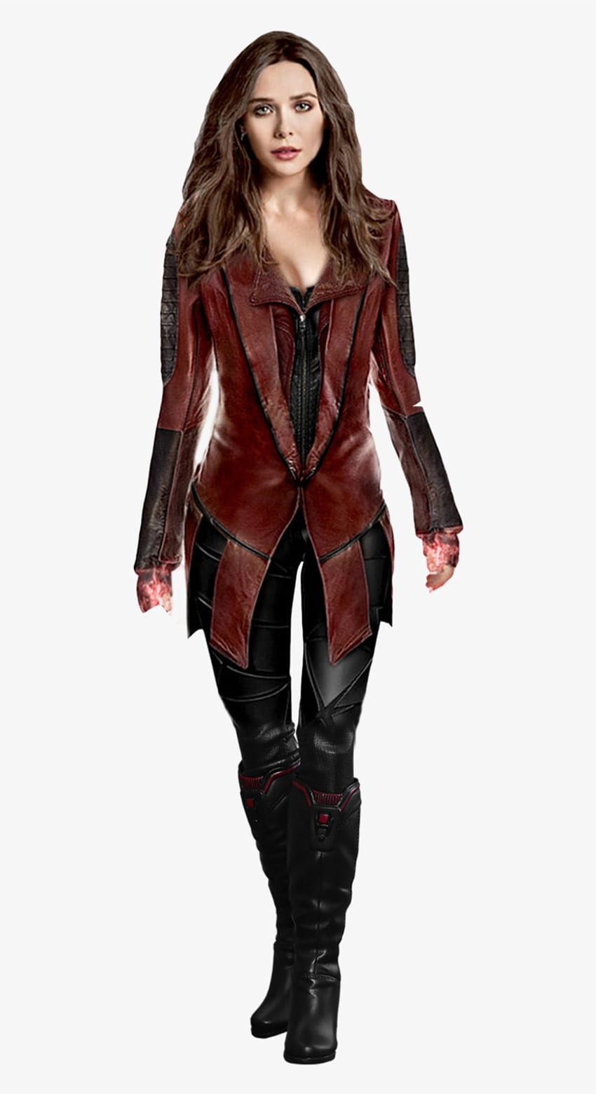 Scarlet Witch - Elizabeth Olsen Avengers Outfit - Transparent PNG, Scarlet Witch Infinity War HD phone wallpaper