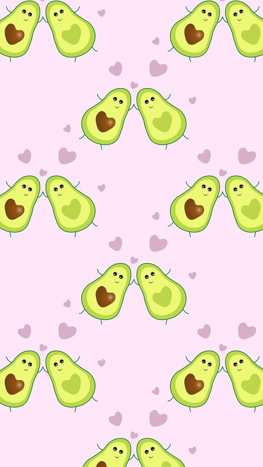 Avocados, Cute Avocado HD phone wallpaper