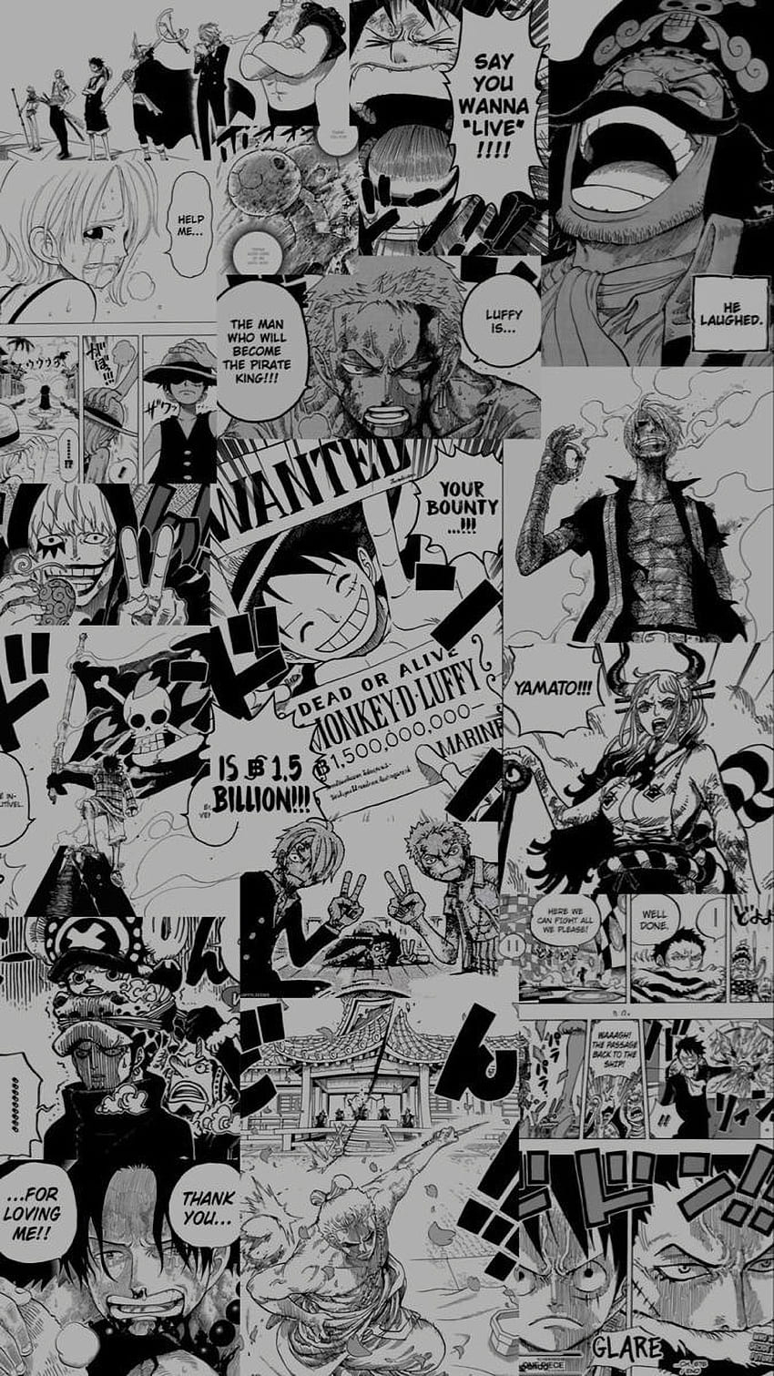 One Piece, Sanji, Ace, Law, Luffy, Ussop, Zoro, Nami, Chopper, Manga, Yamato HD тапет за телефон