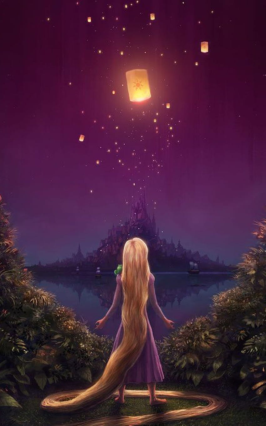 Rapunzel-iPhone. Iphone Disney Prinzessin, Disney-Gemälde, Disney, Wirren HD-Handy-Hintergrundbild