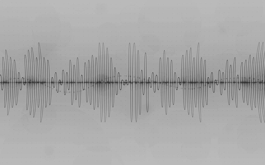 For > Sound Waves White. Waves , Sound waves, Ocean wave painting, Waveform HD wallpaper