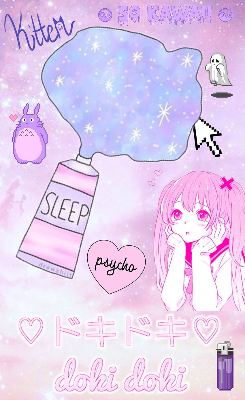 pastelgoth pastel iphone iphone kawa, Kawaii Pastel HD phone wallpaper