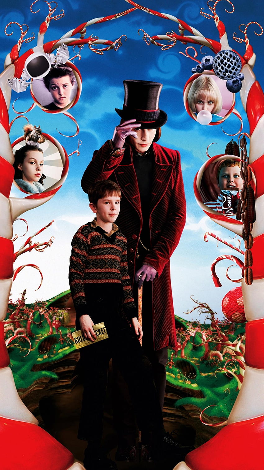 Charlie and the Chocolate Factory (2022) movie HD phone wallpaper