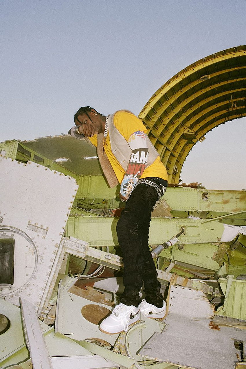 Travis Scott Collaborates with Nike Air Force 1 (graphy: Rays Corrupted Mind). Travis scott , Travis scott outfits, Travis scott fashion, Travis Scott Air Force 1 Low Cactus Jack HD phone wallpaper
