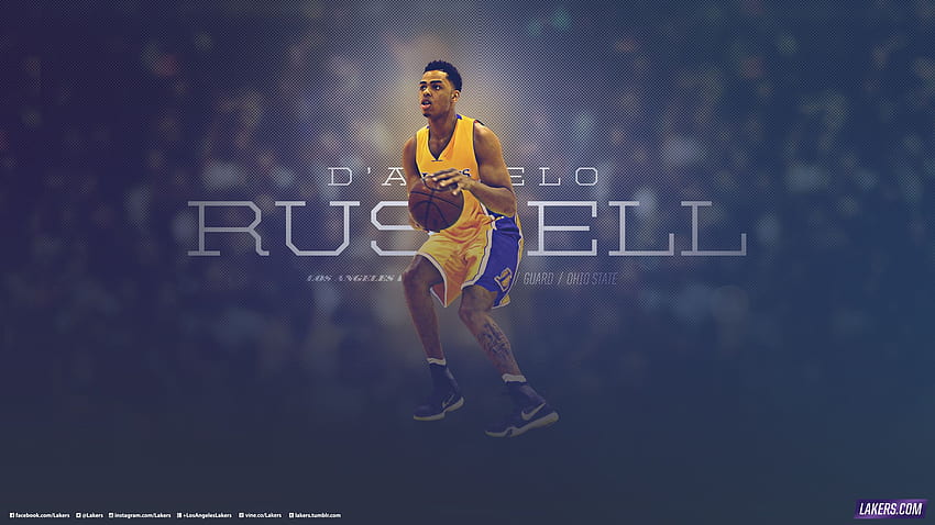 D'Angelo Russell , Russ Laptop HD wallpaper