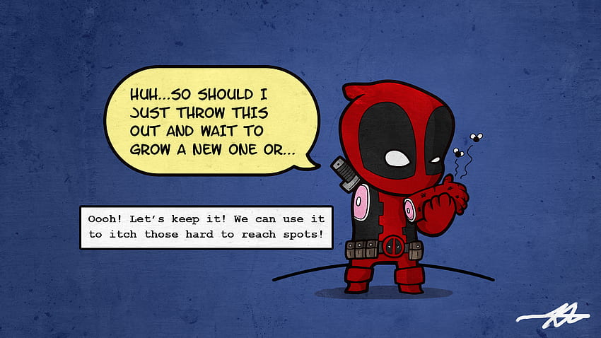 Been Doing A Series Of At R Comicwalls. Was Requested To Do A Deadpool : Deadpool, Evil Deadpool HD wallpaper
