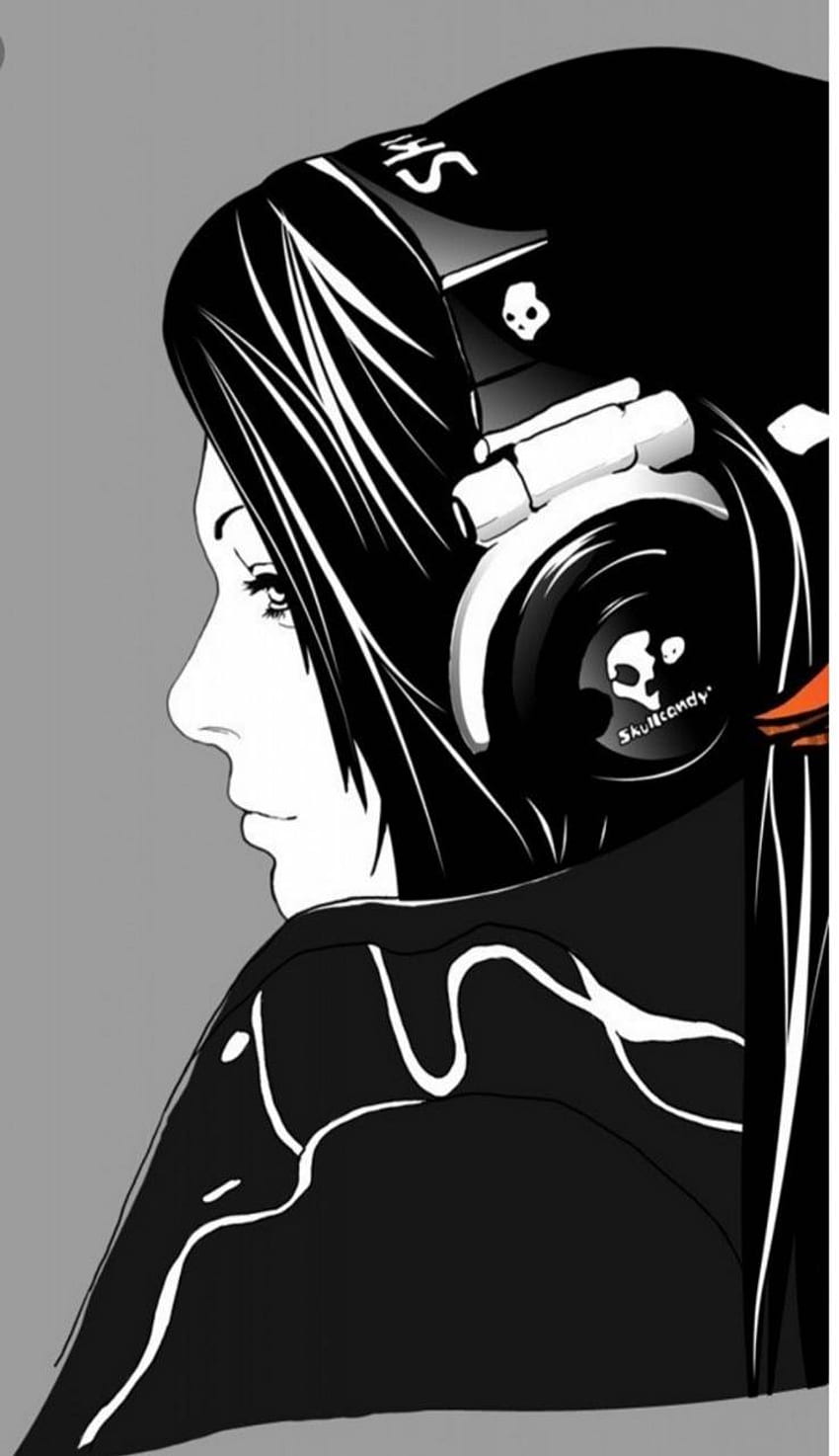 Dark Anime girl, Cool Dark Anime Girl HD phone wallpaper