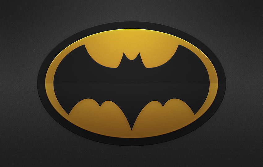 emblem, logo, Batman, Batman, hq for , section разное, Batman Sign HD wallpaper