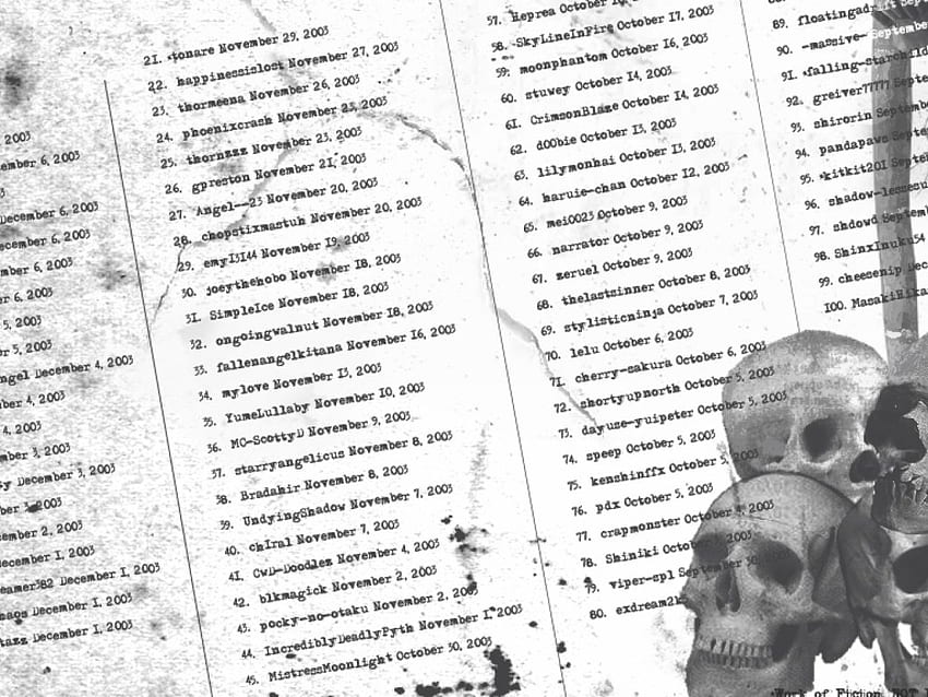Obituary, obituaries, paper, skulls HD wallpaper