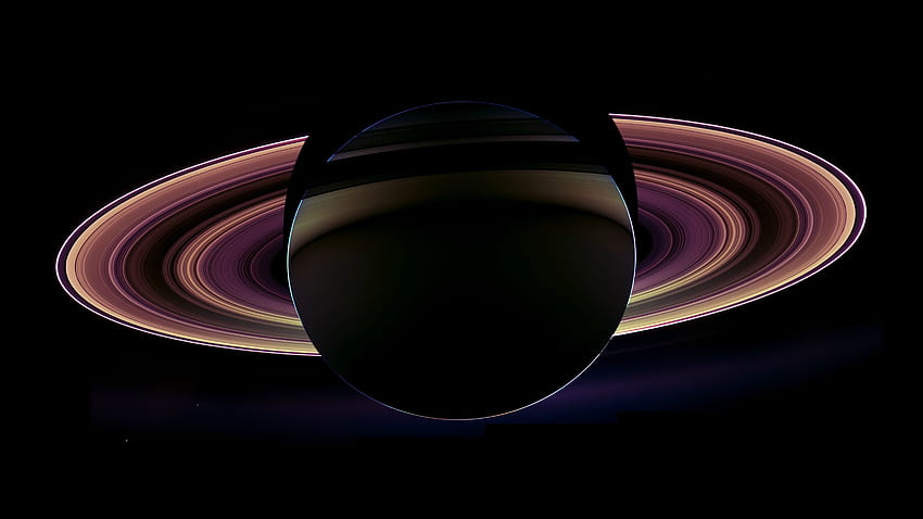 Saturn widziany z Cassini, grudzień 2012 [] :, NASA 5120x2880 Tapeta HD