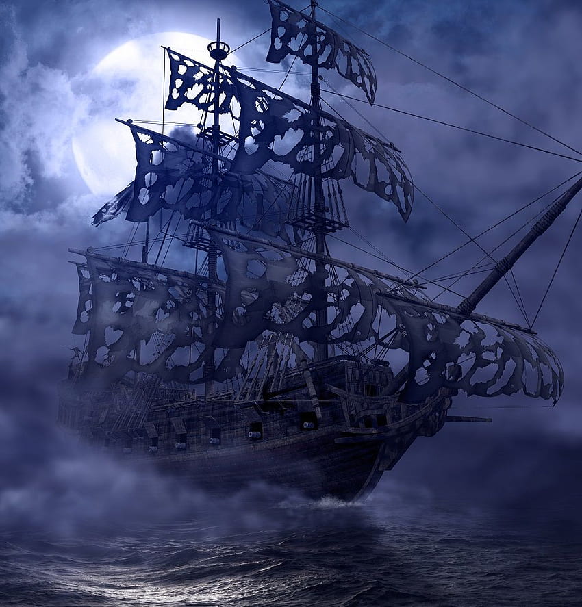 The Golden Age of The Pirate Boat Called The Ranger. SailingEurope. Ghost ship, Ship paintings, Pirate boats, Pirates of the Caribbean Ship HD phone wallpaper