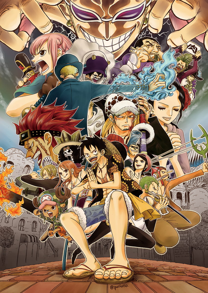 One Piece Arc Doflamingo, Luffy Vs Doflamingo HD phone wallpaper | Pxfuel