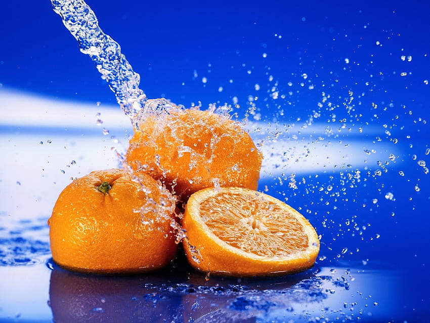 Fruits, Food, Oranges HD wallpaper