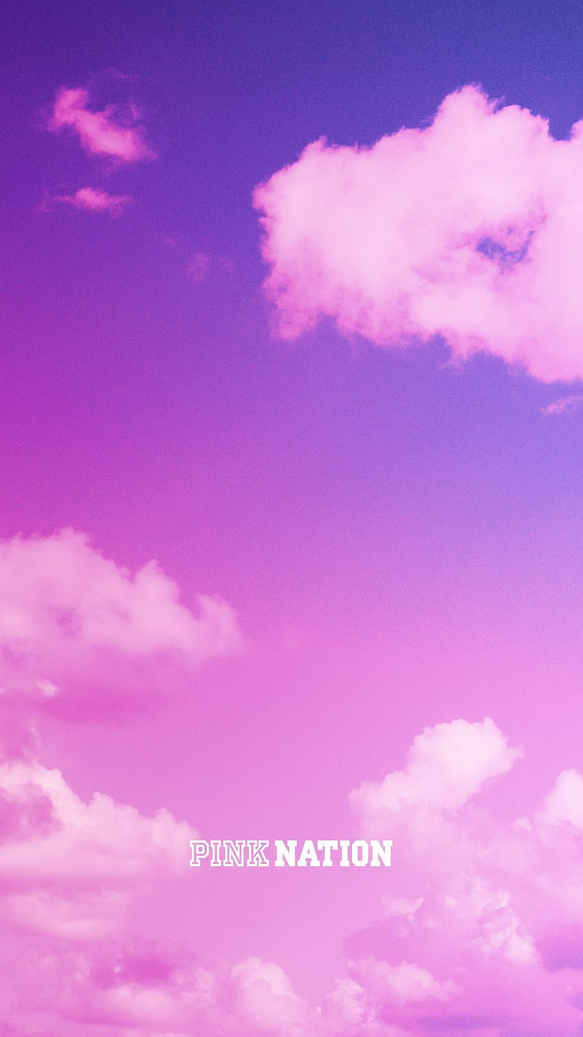 Victoria's Secret pink iPhone background nation 2018 spring break clouds. Pink iphone, Pink nation , Victoria's secret pink, Pink and Purple iPhone HD phone wallpaper