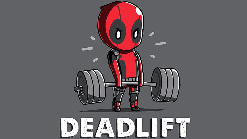 Deadpool Deadlift Engraçado , Engraçado papel de parede HD