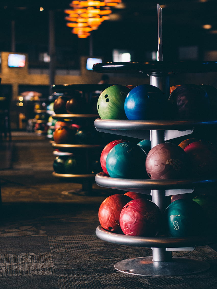Sport, palloni, stand, bowling Sfondo del telefono HD