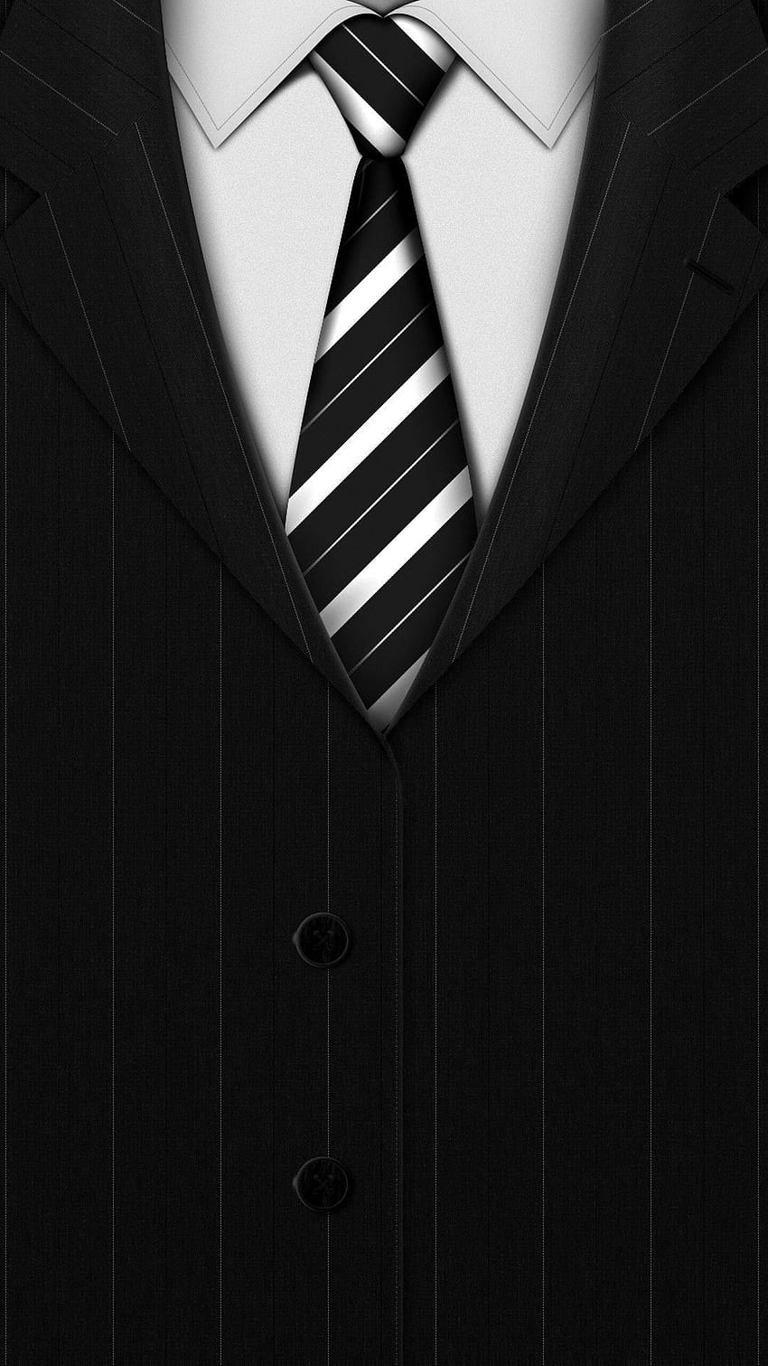 Fond de cravate costume noir abstrait iPhone 8 Fond d'écran de téléphone HD