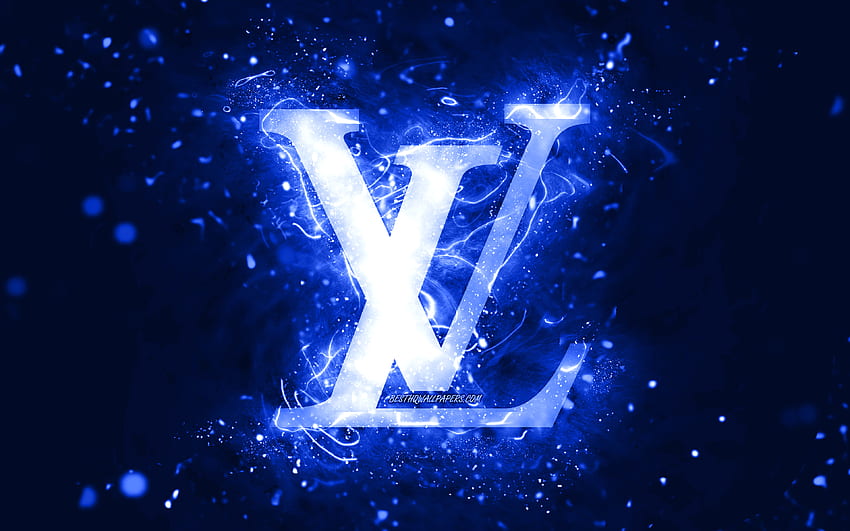 Louis vuitton blue logo HD wallpapers