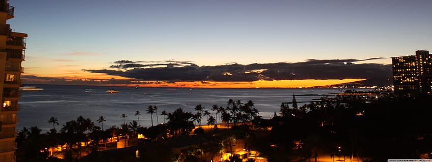 Sundown, Oahu, Hawaii ❤ for Ultra TV, Hawaii Dual Screen HD wallpaper