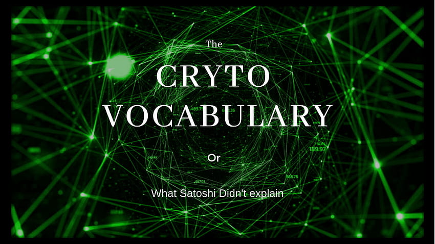 Crypto Vocabulary, Cryptography HD wallpaper