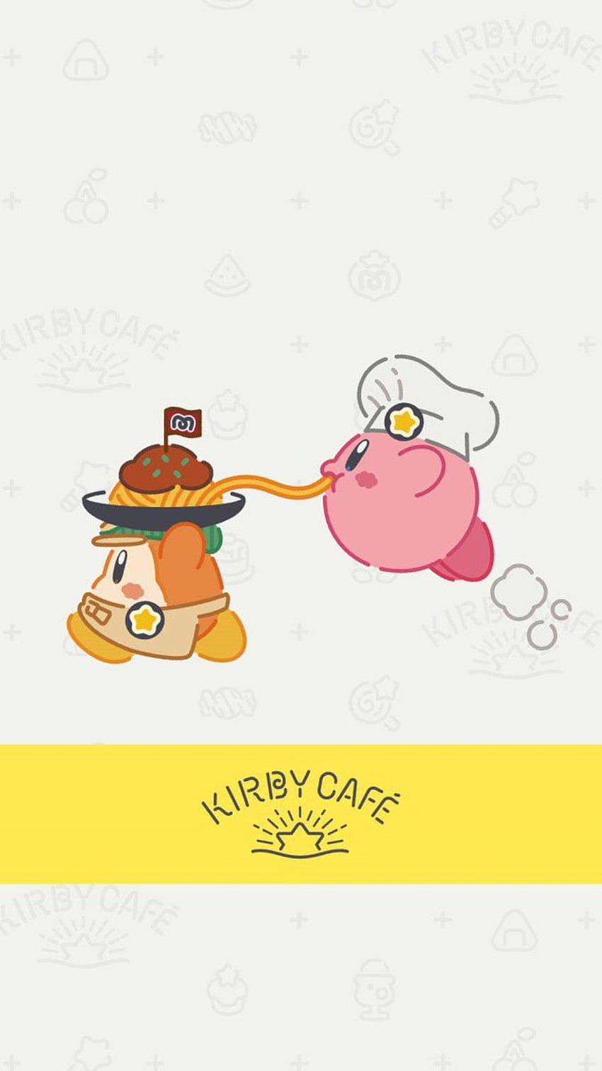 Anne Lee, Yaoi P ☕️ - Nintendo's LINE account just sent out 2 Kirby ! One is for the Kirby Cafe!! HD phone wallpaper