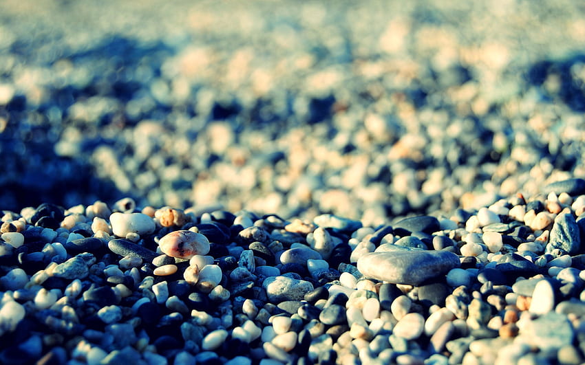 Nature, Stones, Pebble, Beach, Shadows HD wallpaper