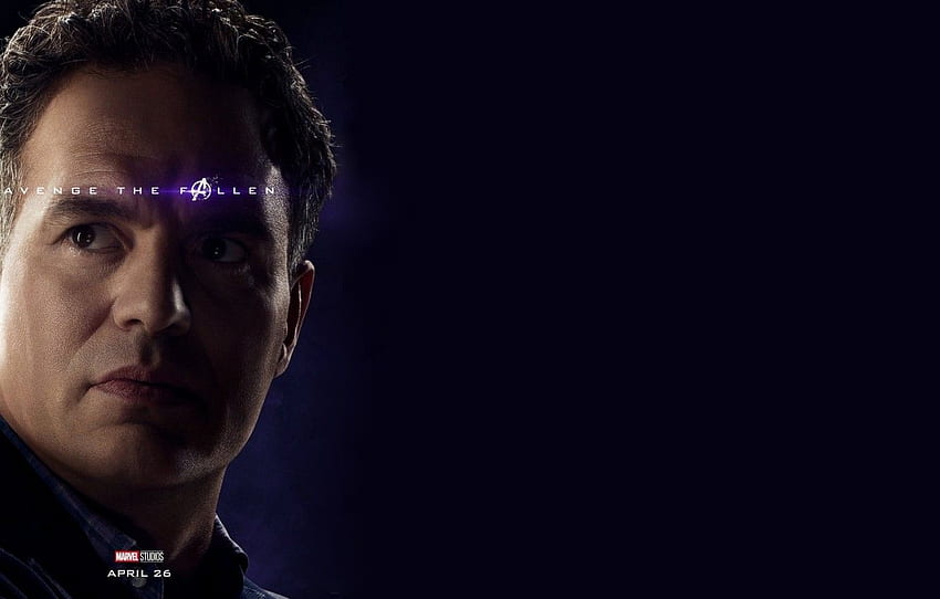 Mark Ruffalo, Avengers: Endgame, Terpily Thanos, Not green Hulk for , section фильмы HD wallpaper
