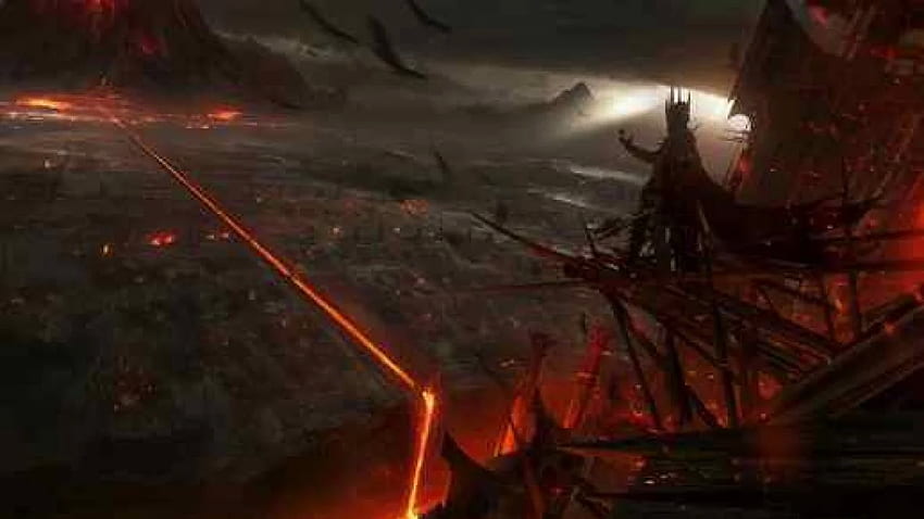Sauron O Senhor dos Anéis Jogo - Ao Vivo, Sauron Shadow of War papel de parede HD
