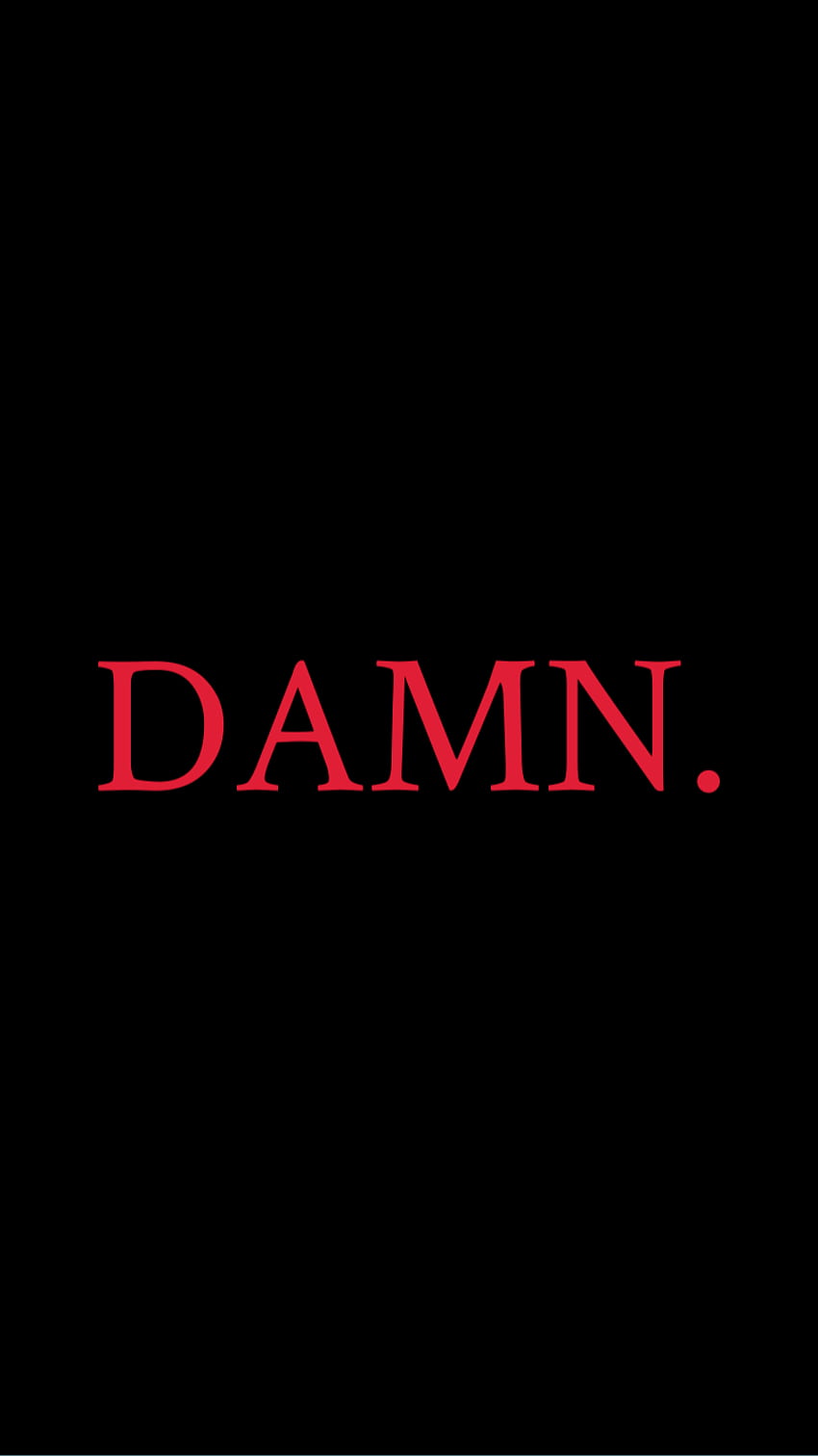 VERDAMMT. Kendrick Lamar-Album. rappen. Kendrick Lamar HD-Handy-Hintergrundbild