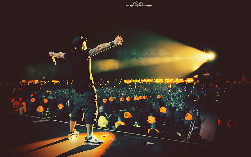 Eminem 2019, Eminem Concert HD wallpaper