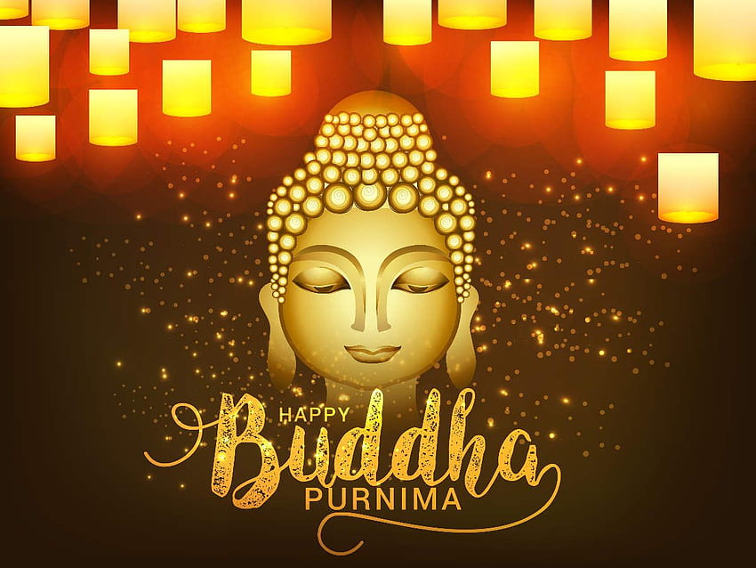 Честит Буда Пурнима 2020: , Картички, Поздрави, Цитати, Усмихнат Буда HD тапет