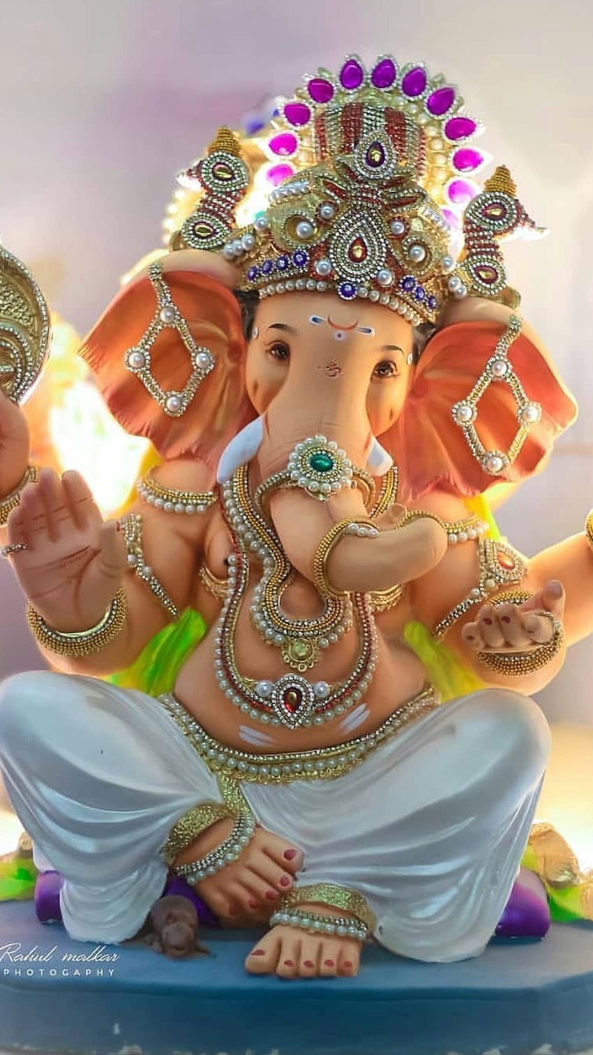 Ganesh, Lord, Mangalmurti HD phone wallpaper | Pxfuel