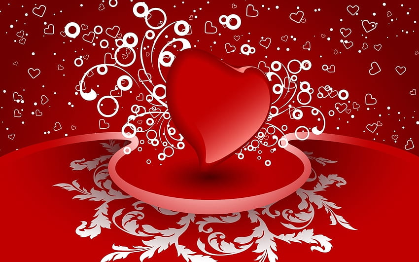 Feiertage, Hintergrund, Herzen, Liebe, Valentinstag HD-Hintergrundbild