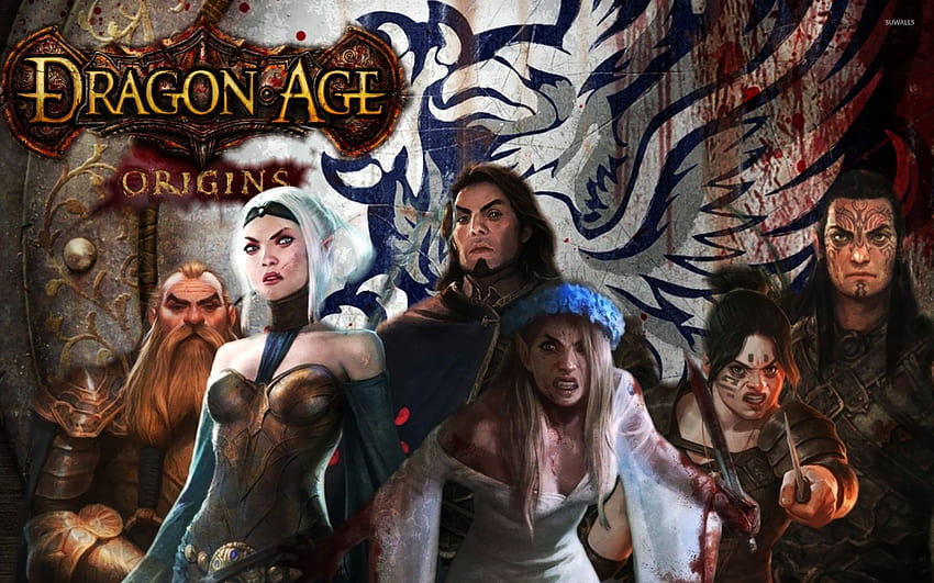 Dragon Age Origins Shield, Dragon Age PC HD wallpaper