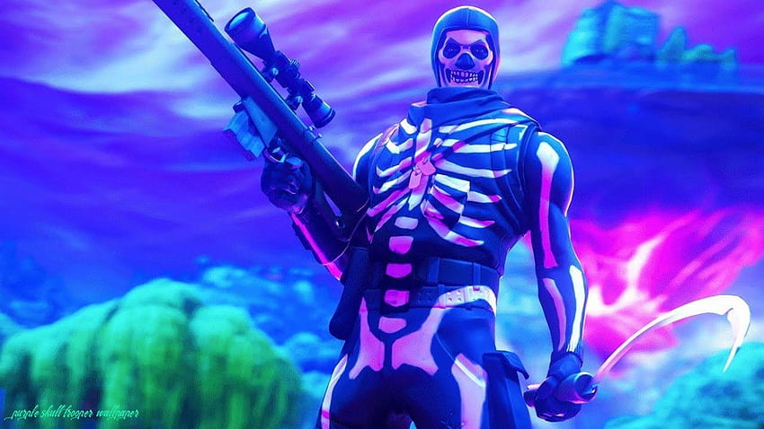 Things Nobody Told You About Purple Skull Trooper . Purple Skull Trooper . Profile , Trooper, Fortnite Purple HD wallpaper