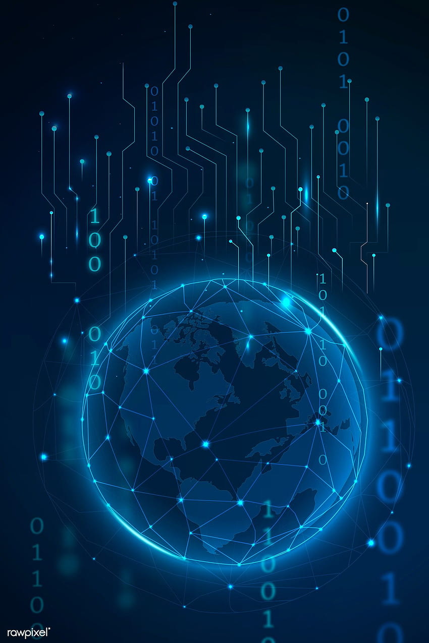 未来のグローバル ネットワーク技術ベクトルのプレミアム ベクトル。 ベクトル技術、技術ベクトル、テクノロジー、ワールド ネットワーク HD電話の壁紙