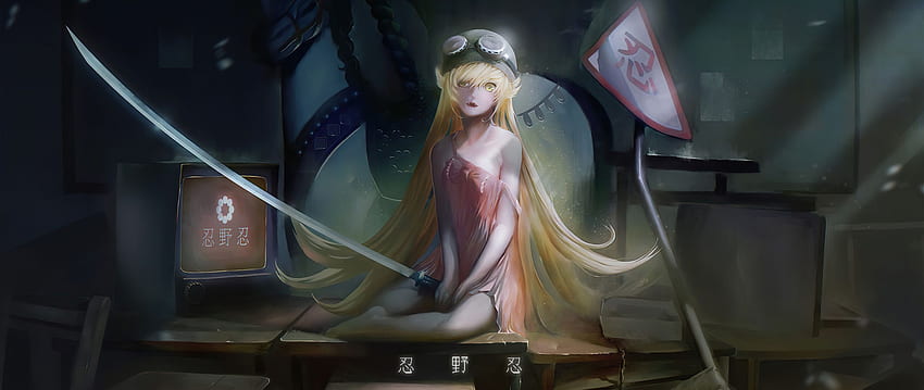 Résolution de la série Oshino Shinobu Monogatari, arrière-plan et Fond d'écran HD