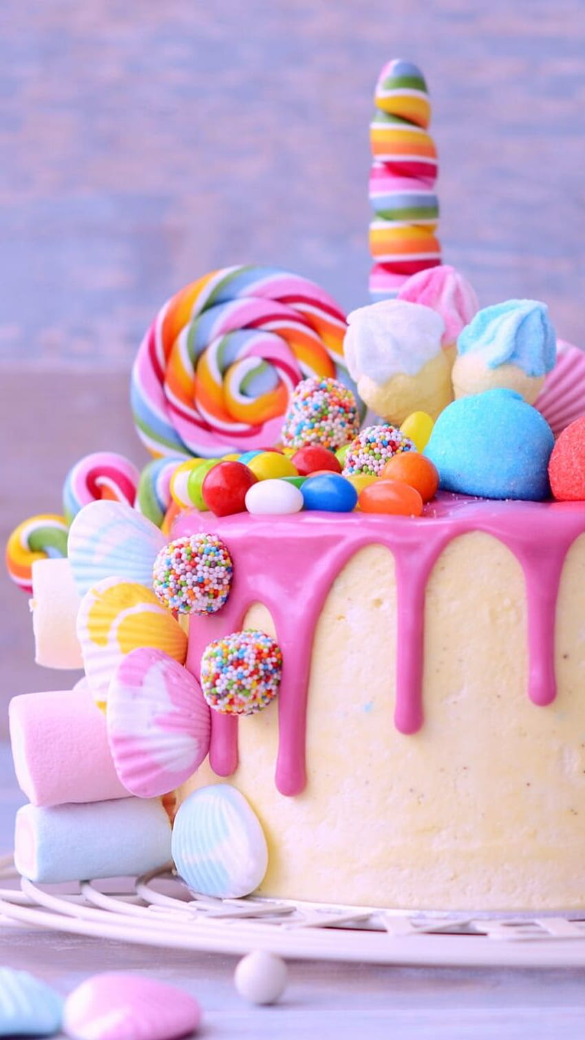 torta, caramella, colore, colorato, dolce, cibo, i phone, marshmallow, meringa, pastello, rosa, arcobaleno, zucchero, dolce, dolci, , cibo pastello, torta di bellezza, iphone, iphone6 Sfondo del telefono HD