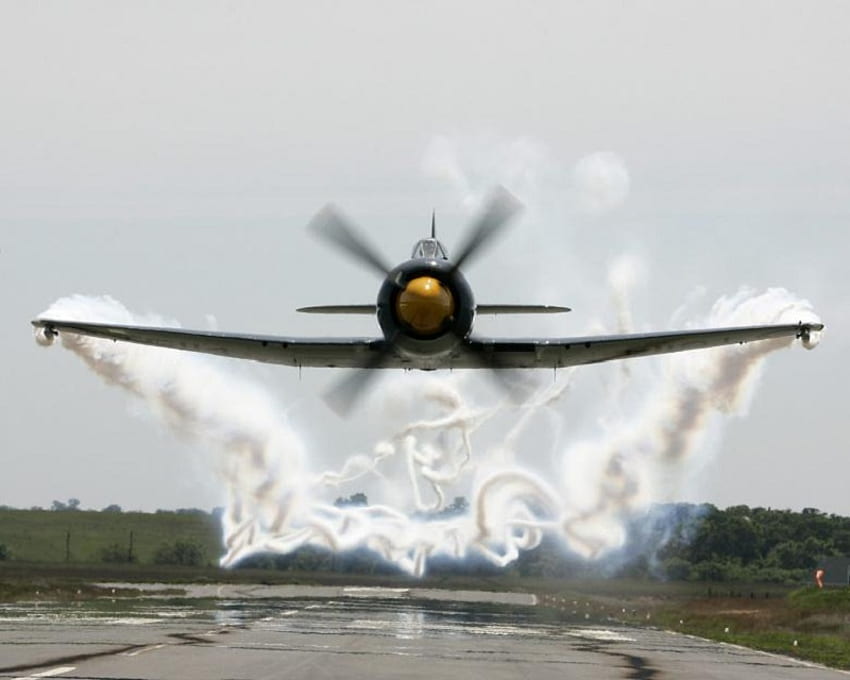 Hawker SeaFury, mare, aereo, seconda guerra mondiale, aereo, venditore ambulante, furia Sfondo HD