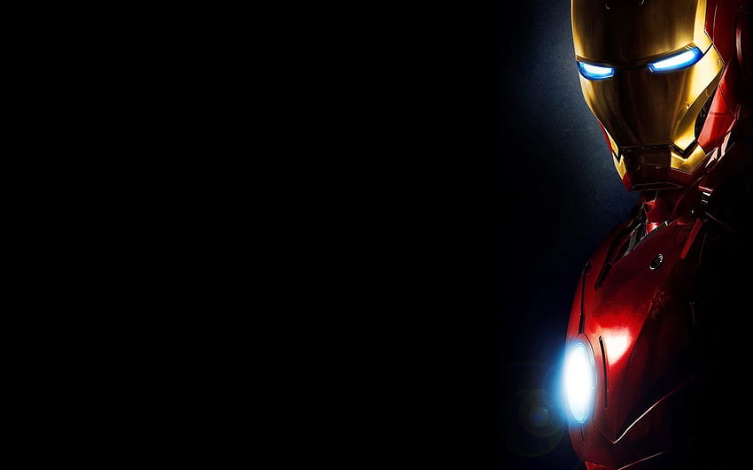 Żelazo - portret Iron Mana - i tło, Iron Man Ultra Tapeta HD