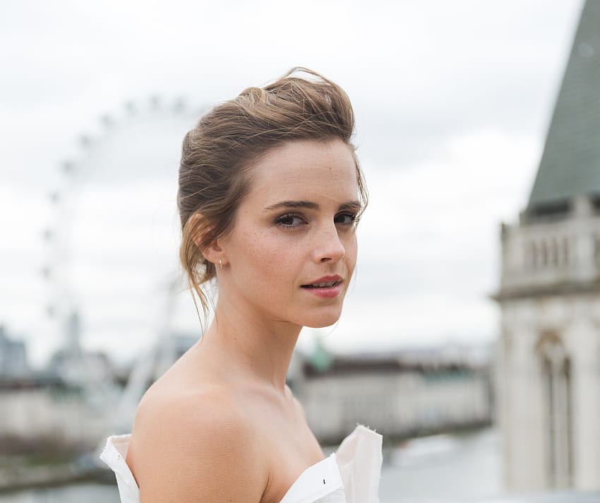 Linda e linda, atriz inglesa, Emma Watson papel de parede HD