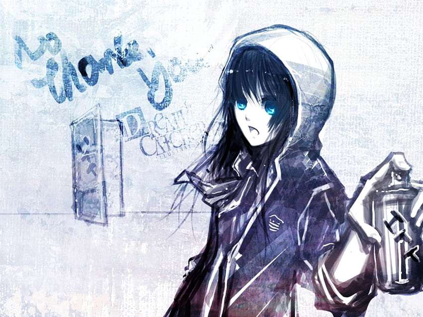 Cool, gorgeous, awesome is what I say to describe this, Emo Anime Boy HD wallpaper