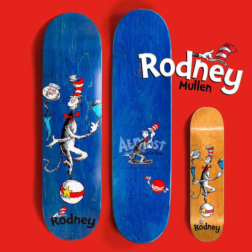 Almost Skateboards by Dr. Seuss, Rodney Mullen HD phone wallpaper