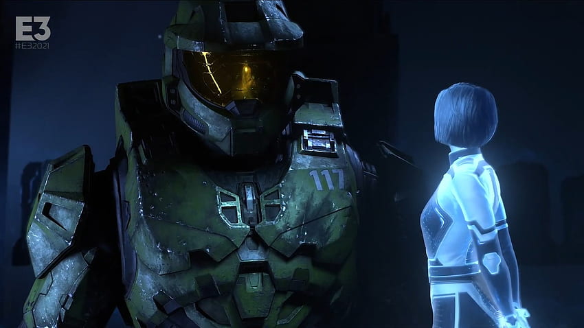 Der neueste Halo Infinite-Trailer zeigt die Partnerschaft von Master Chief mit der neuen Cortana, Cortana Halo 5 HD-Hintergrundbild
