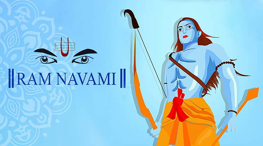 Happy Ram Navami 2022: życzenia, status, cytaty, , wiadomości,, pozdrowienia, Ram Navmi Tapeta HD