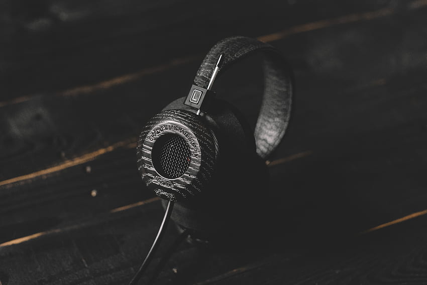 Music, Headphones, Dark, Stylish, Audio HD wallpaper
