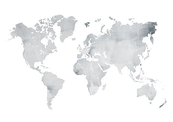 watercolor world map desktop wallpaper